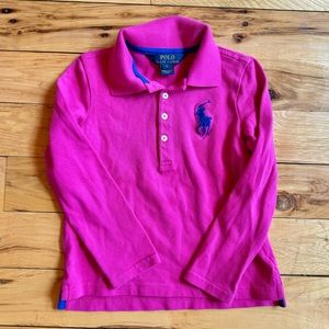 Girls POLO Ralph Lauren polo long sleeve 6